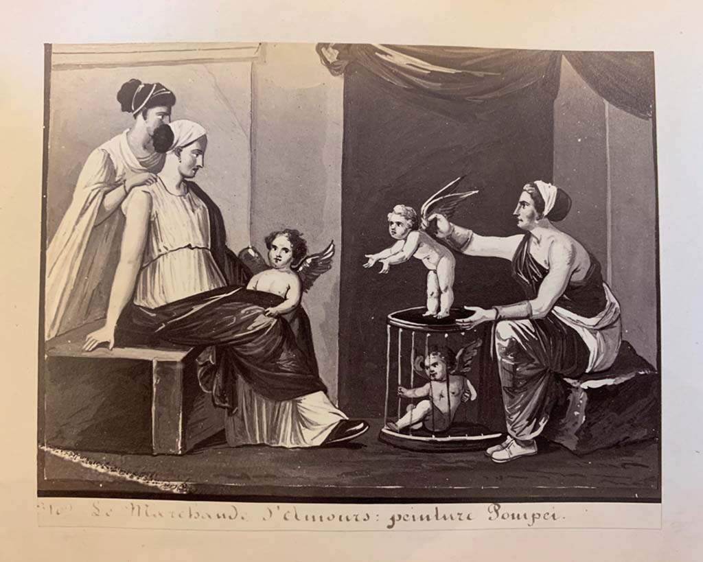 Stabiae, Villa Arianna. From an album of Michele Amodio dated 1874